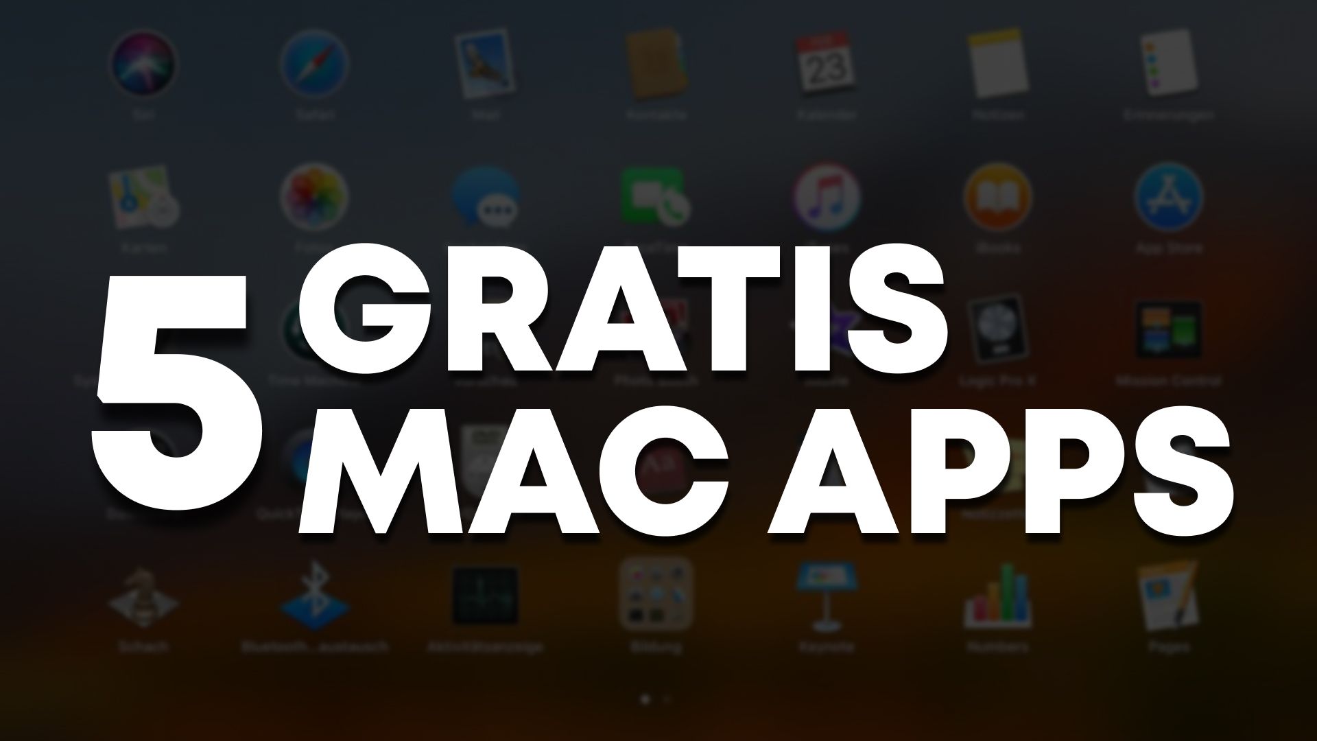 Die 5 besten Gratis-Apps für Mac