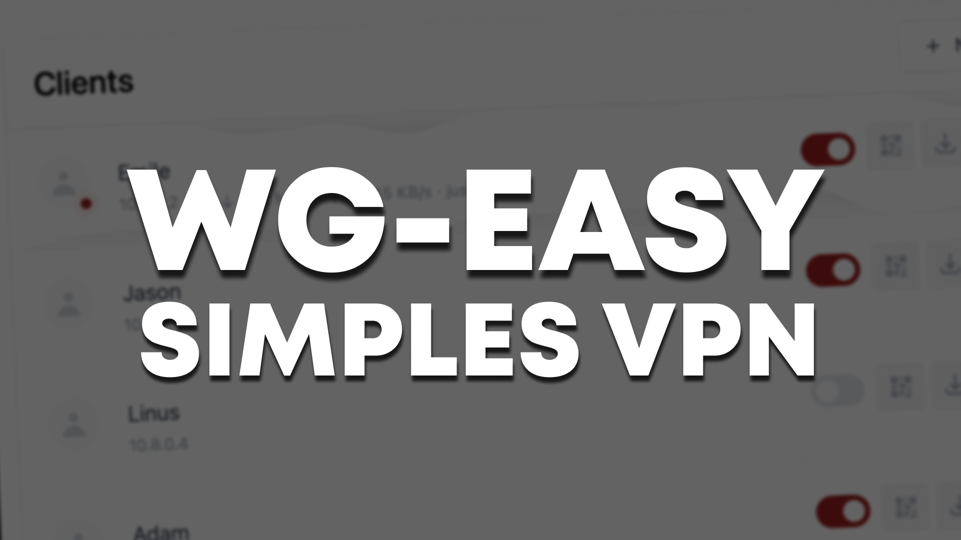 wg-easy - simples VPN