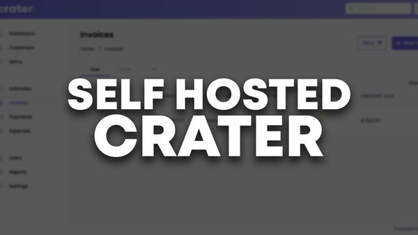 Verwalte deine Geschäftsausgaben und Rechnungen mit der Self-hosted Crater App